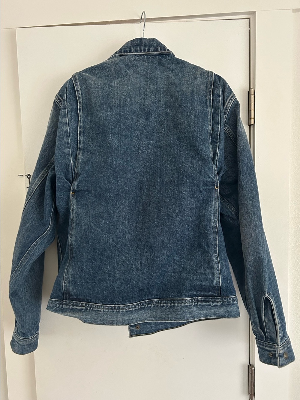 imogene + willie shepard two pocket denim jacket sz L - Picture 3 of 6